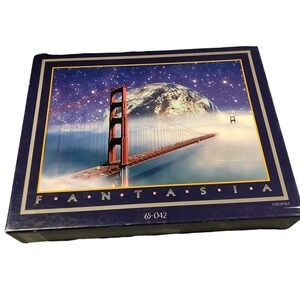 BEVERLY Luminous Jigsaw Puzzle‎ 1000 Pcs Fantasia 65-042 Used-COMPLETE